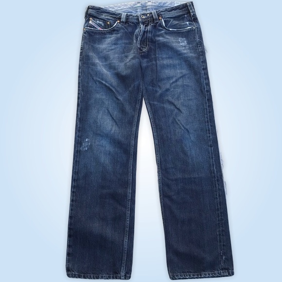 **HOST PICK** ♥️ Diesel Yarik B Mens Jeans 34x32 Zip Back Pockets ♥️ - Picture 2 of 7